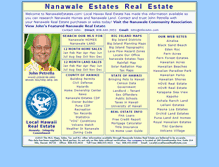 Tablet Screenshot of nanawaleestates.com